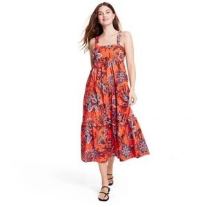 Rhode X Target Collab Floral Tiered Maxi Dress Size XXL NWOT